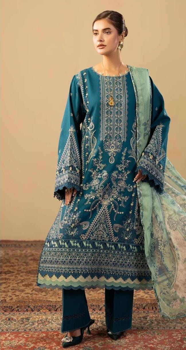 Linen Luxury Salwar Kameez: Pakistani Wedding Guest Outfit