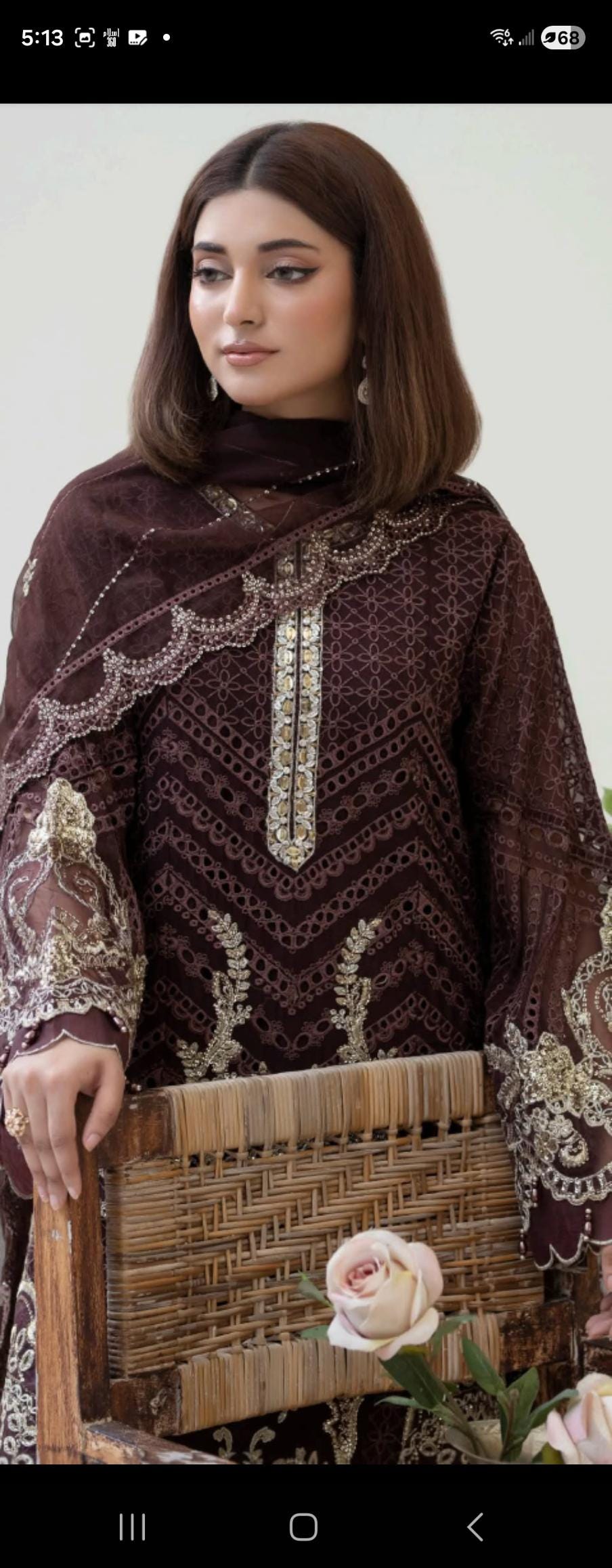 Embroidered Formal Dress | Wedding Guest Ready to Wear