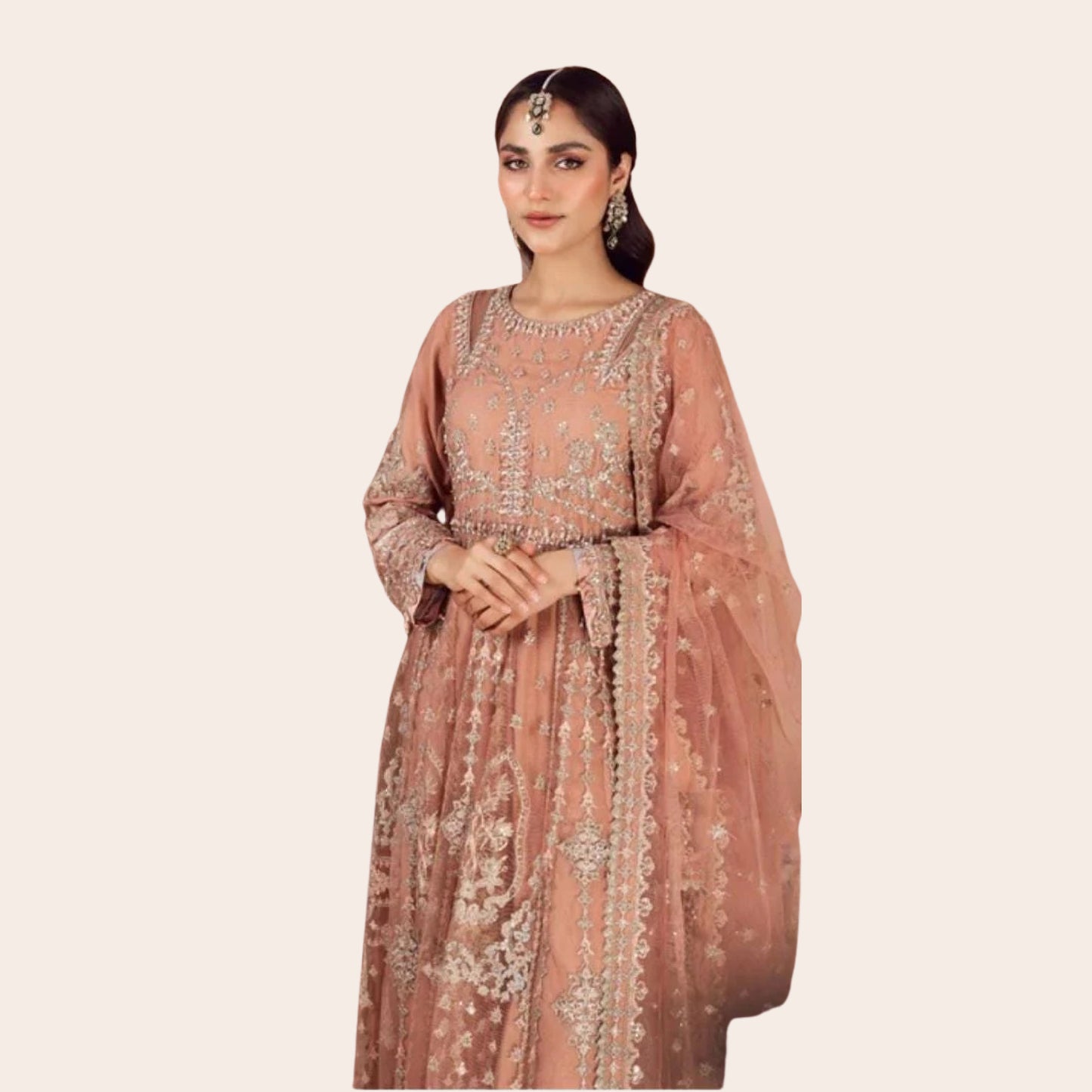 Party Wear Dress for Women | Organza Fabric | bridal wear dress