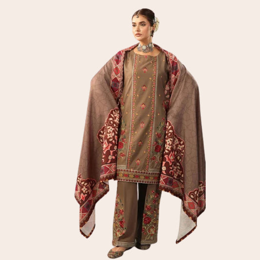 Dhanak Luxury Salwar Kameez: Pakistani Wedding Guest Outfit