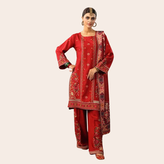 Dhanak Luxury Salwar Kameez | Pakistani Wedding Dresses for Guests