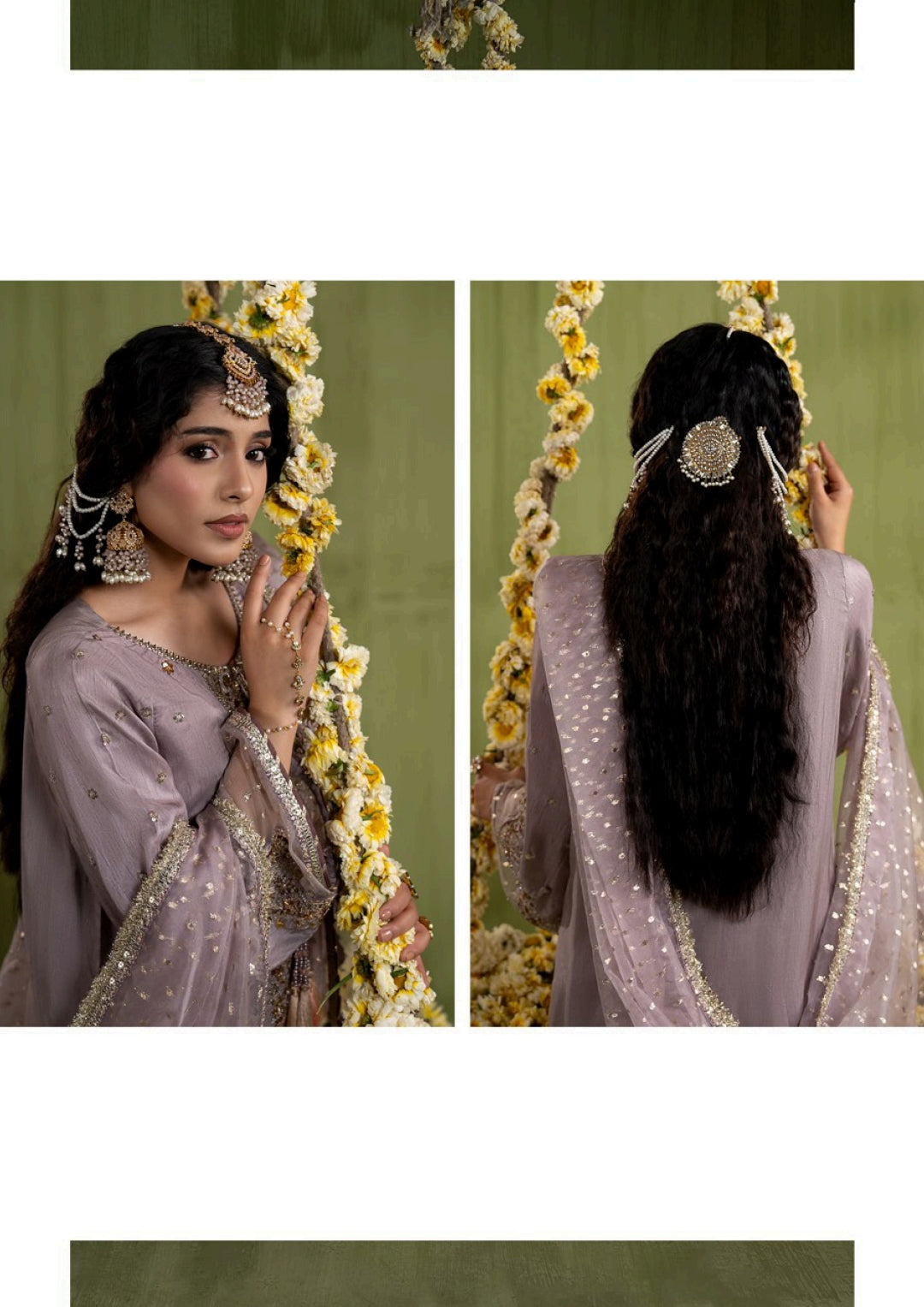 Raw Silk Farshi Shalwar Suit | Luxury Pakistani Wedding & Formal Dress Canada