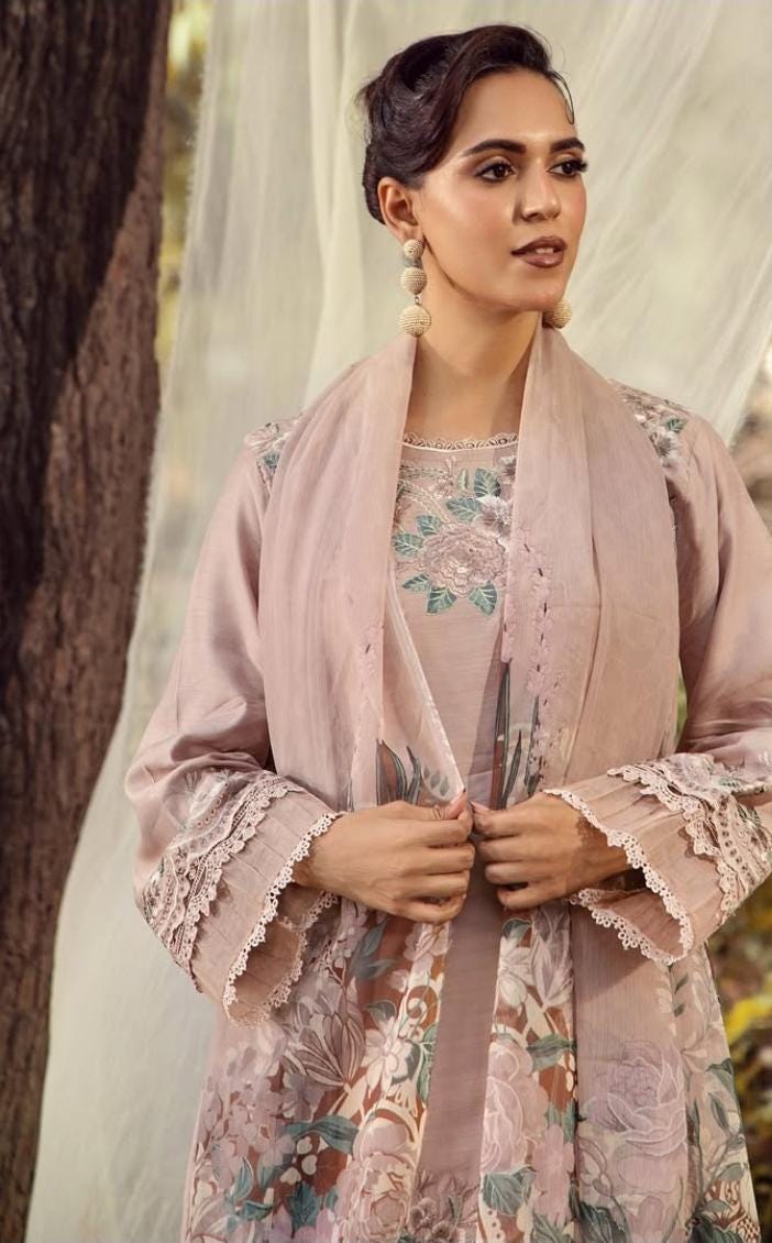 Embroidered Viscose Salwar Kameez | Pakistani Designer Suit