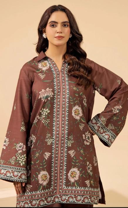 Pakistani Linen Co-ord Set | Floral Print 2-Piece