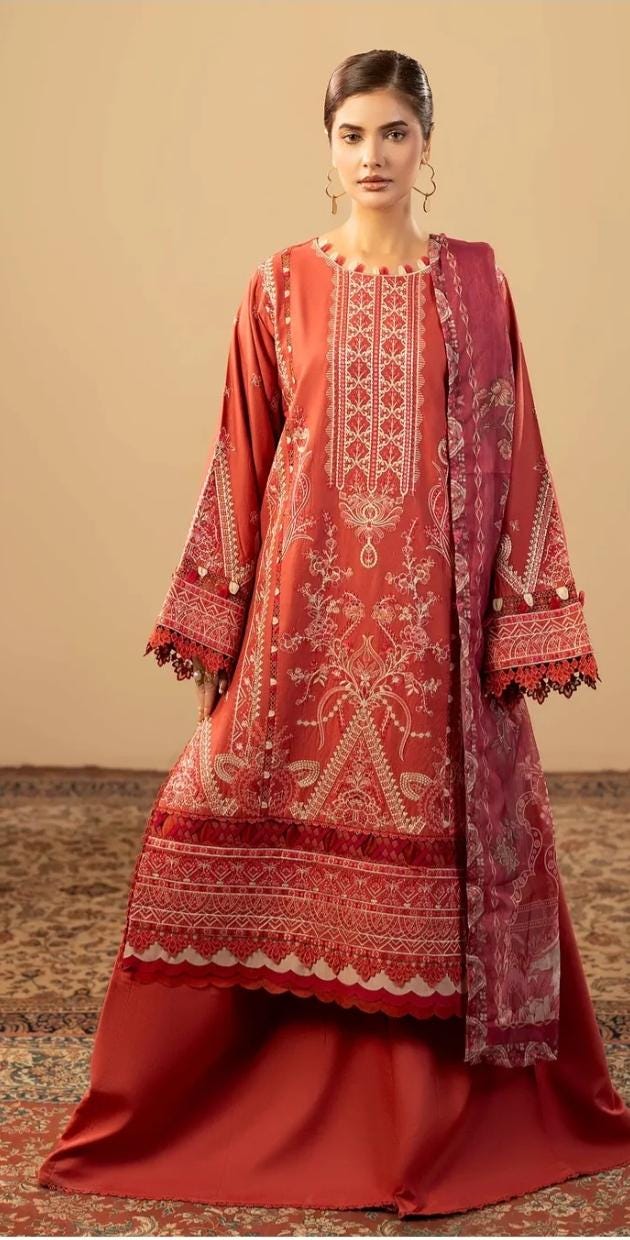 Linen Luxury Salwar Kameez: Pakistani Wedding Guest Outfit