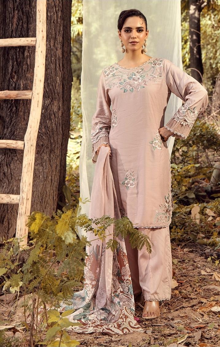 Embroidered Viscose Salwar Kameez | Pakistani Designer Suit