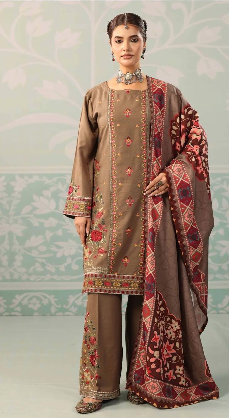 Dhanak Luxury Salwar Kameez: Pakistani Wedding Guest Outfit