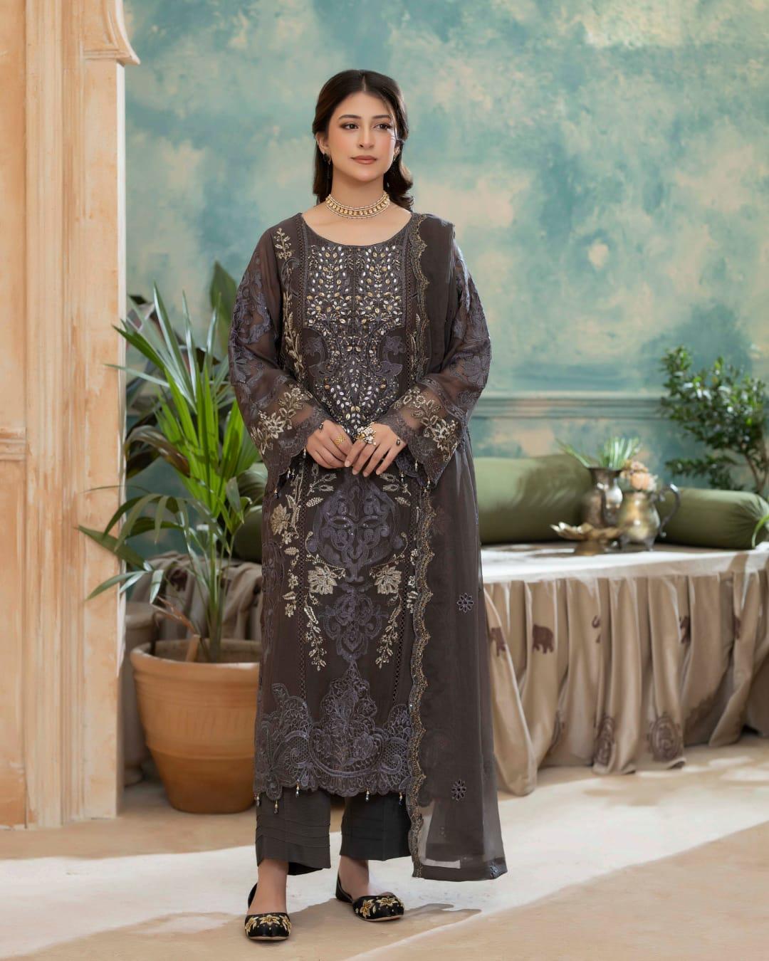Pakistani Chiffon Dresses Canada