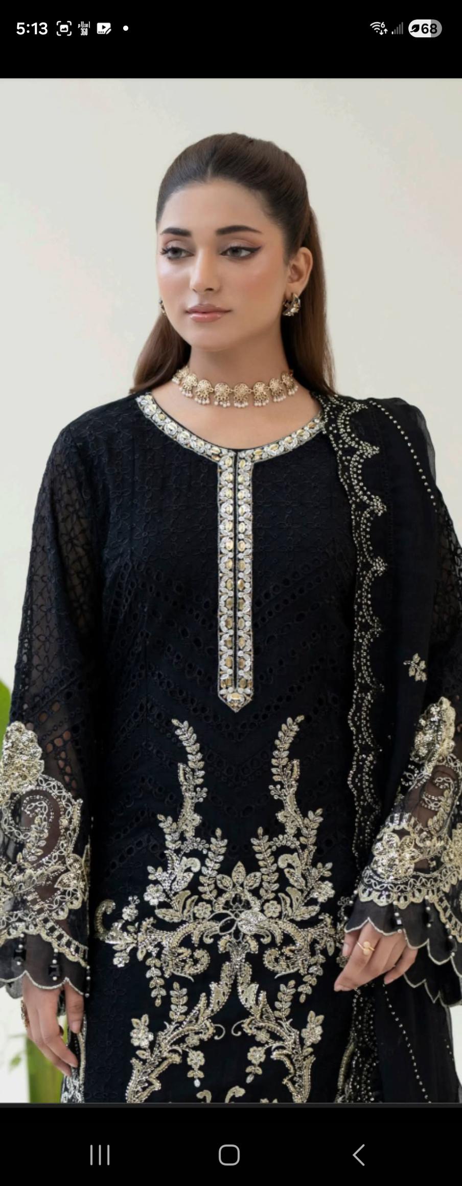 Pakistani Chiffon Suit | Timeless Wedding Guest Outfit