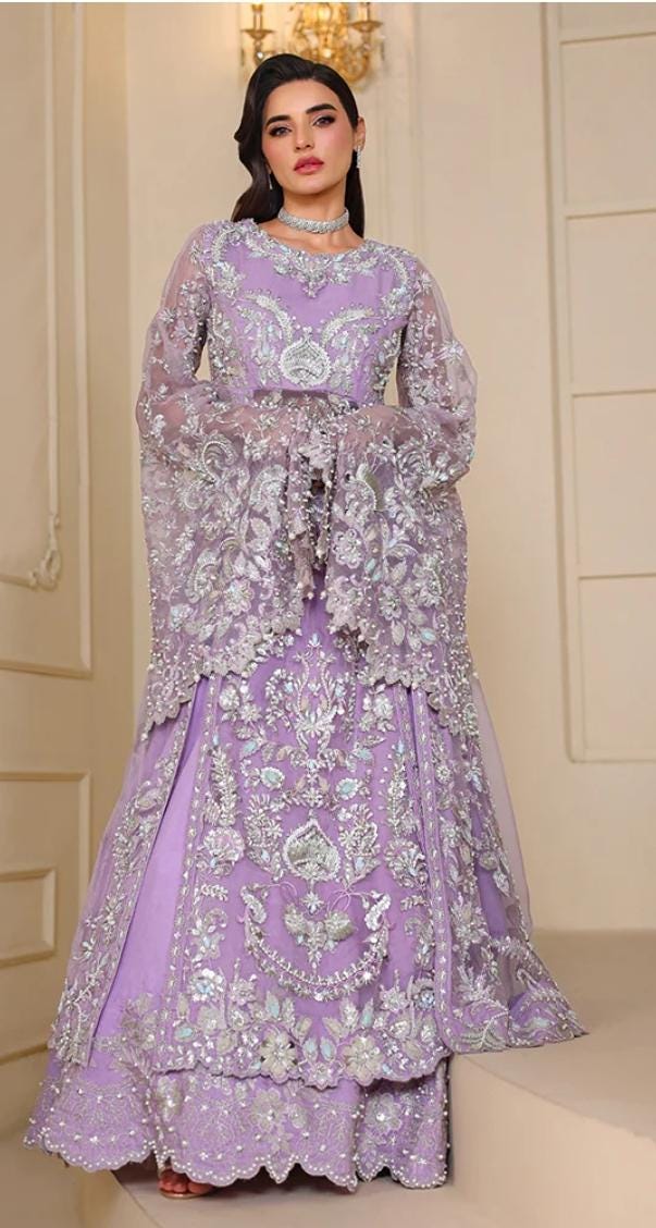 Bridal wear Dress | Soft organza Luxury