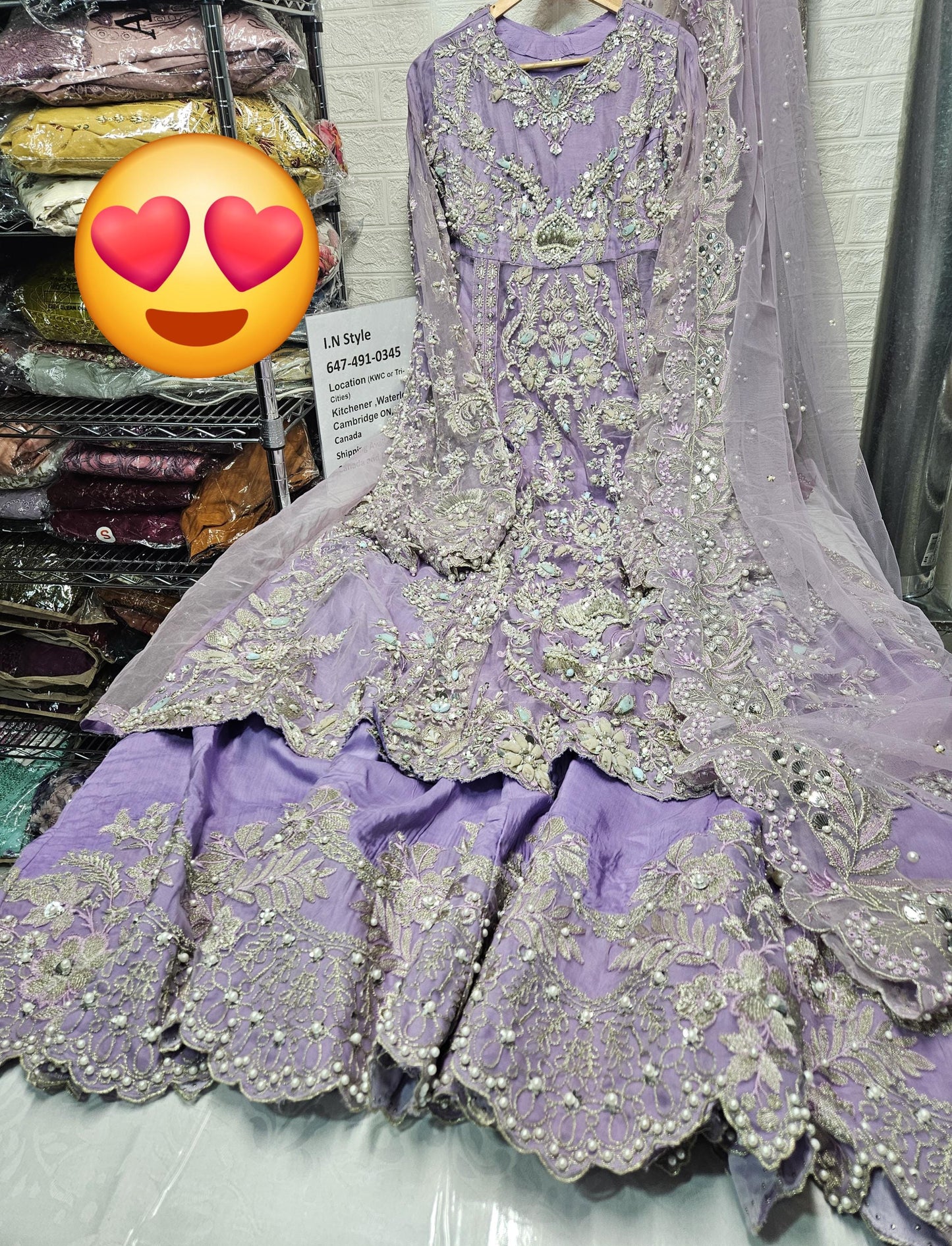 Bridal wear Dress | Soft organza Luxury